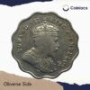 Scarce 1 Anna Edward VII King & Emperor 1907 Bombay Mint Copper-Nickel Coin, British India Uniform Coinage, Collectible. - Image 2