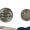 Scarce 1/4 Rupee Edward VII King And Emperor 1908 Calcutta Mint Silver Coin, British India Uniform Coinage, Collectible. - Image 4