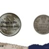 Scarce 1/4 Rupee Edward VII King And Emperor 1910 Calcutta Mint Silver Coin, British India Uniform Coinage, Collectible. - Image 4