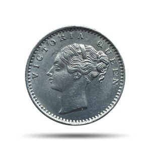 Scarce 1/4 Rupee Victoria Queen Continuous Legend 1840 CE ?S? incused (OBV-A(a), REV-I) 20 Berries Madras Mint Silver Coin, British India Uniform Coinage, Collectible.