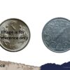 Scarce Half Rupee Victoria Empress 1899 Bombay Mint (Inverse B incuse) Silver Coin, British India Uniform Coinage, Collectible. - Image 4