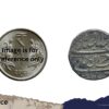One Rupee Muhammad Shah RY 15 11XX AH (Reign 1719-1748 CE) Shahjahanabad mint Silver coin, Mughal Empire, Collectible. - Image 4