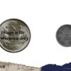 Two Annas Victoria Empress 1877 Silver Coin, British India Uniform Coinage, Collectable. - Image 4