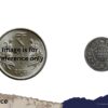 Two Annas George V King Emperor 1915 (Key Date) Calcutta Mint Silver Coin, British India Uniform Coinage, Collectible. - Image 4