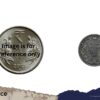 Two Annas George V King Emperor 1915 (Key Date) Bombay Mint Silver Coin, British India Uniform Coinage, Collectible. - Image 4