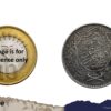 1 Riyal Abd al-Aziz 1367 AH (1948 CE) Silver Coin, Saudi Arabia, Collectible. - Image 4