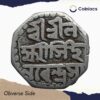 Rare Half Rupee Lakshmi Simha (Sunyeopha) (Reign 1769-1780) Silver Coin, Ahom Kingdom of Assam, Collectible. - Image 2