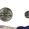 1/5 Rupee (Malabar) Shah Allam II (Reign 1760-1806 CE) Silver Old Coin, Bombay Presidency, Collectible. - Image 4